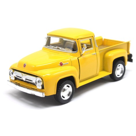 Машинка металева Джип FORD F-100pickup 1956 жовтий