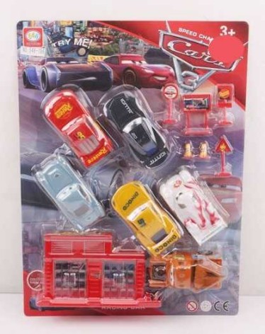 Набір машин на планш. 