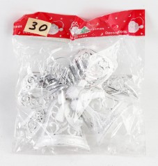 УЦІНКА 30% Ялинкова іграшка Дзвіночки 1шт п/е 