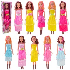 Кукла большая 10 видов, музыка, кор.22*11*78 см, р-р куклы 80см 