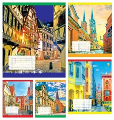 Зошит 24 арк.клітинка Тверда ТА51306 Місто, 20/320 ціна за 20 шт.