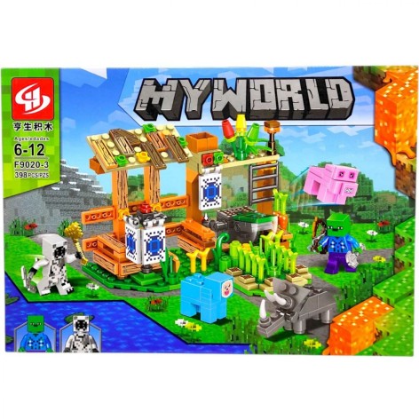 Конструктор "Майнкрафт/Minecraft" 398 дет