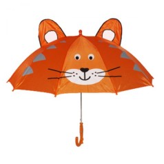 Зонтик детский Животные оранжевый