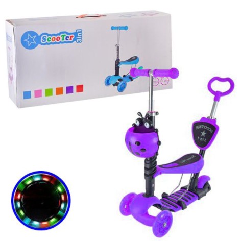 Самокат триколісний 