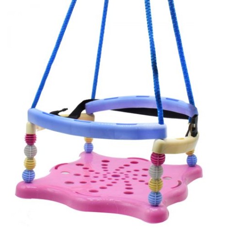 Гойдалка 2 в 1 "Галактика" (рожеві)