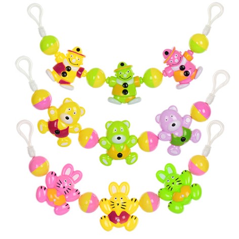 Погремушка на коляску, 41см, 3 вида, в шарик, 41-9,5-3см 