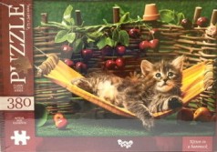 Пазли 380 елементів с.5 №8 "Kitten in a hammock"