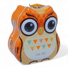 Скарбничка металева із замочком 