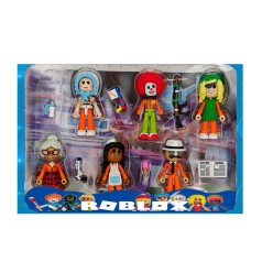 Набір героїв 6 фігурок, кінцівки рухаються, середня висота фігурки: 7.5 см, зброя, аксесуари, в кор. /96/