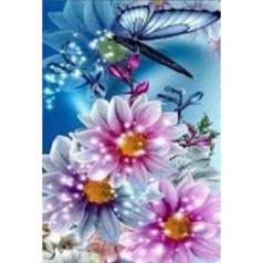 Алмазная мозаика по номерам 30*40 