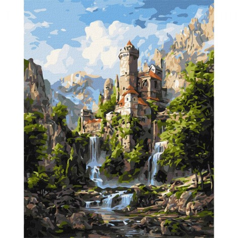 Картина по номерах "Таємниці скель" 40х50см