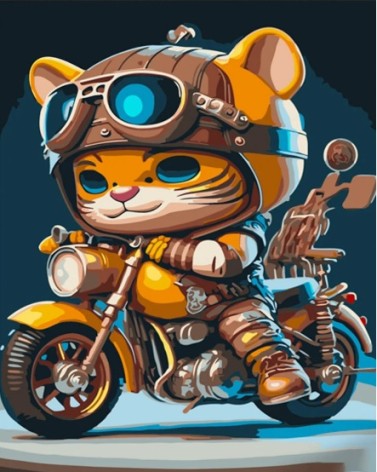 Набір для розпису по номерах Супер-гонщик Strateg розміром 30х40 см (SS6674)