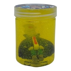 Жвачка для рук с игрушкой "Skibidi Toilet" (желтая)
