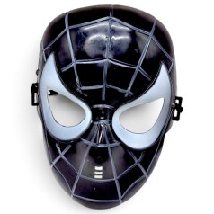 Маска пластик "людина павук / spiderman" (чорна)