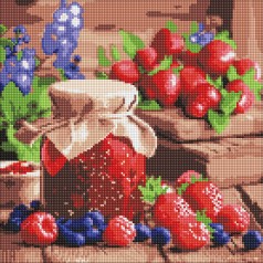 Алмазная мозаика на подрамнике Ideyka 