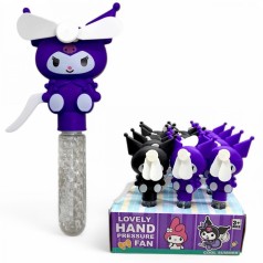 Мильні бульбашки "Аніме. Куромі (Kuromi)", 12 шт в коробці