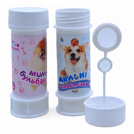 Мильні бульбашки Собаки 60 мл