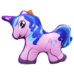 Подушка-поні з синьою гривою