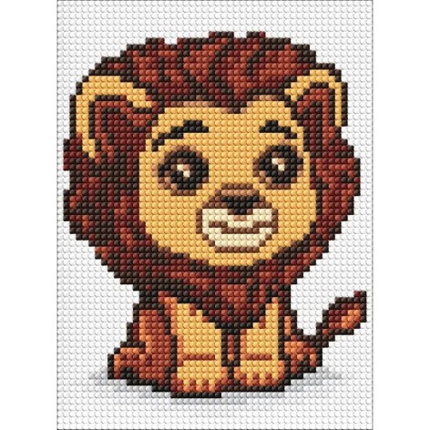 Набір із алмазною мозаїкою без підрамника для дітей 