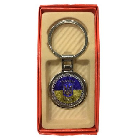 Брелок фольга "Украина"