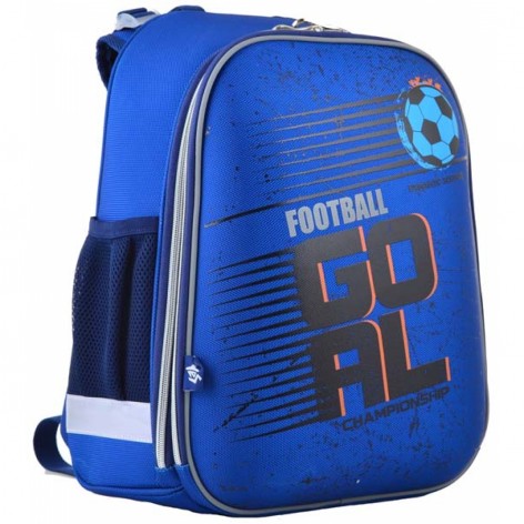 Школьный каркасный рюкзак YES H-12-2 Football, 38х29х15см