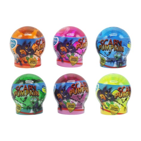 Слайм с сюрпризом "Scary Pumpkin", 195 мл