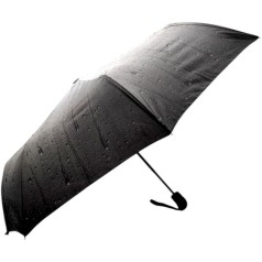 ПАРАСОЛЬКА НАПІВАВТОМАТ 31 см. (СІРА)