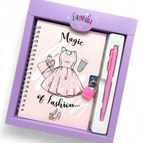 Набор "Для модниц": блокнот 48л + шариковая ручка (39158)