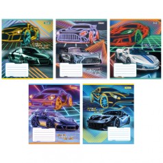 А5/96 кл. 1В Lights up, тетрадь для записів 5 шт в уп. //