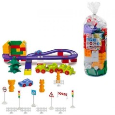 Конструктор пластиковий №6, 130 деталей