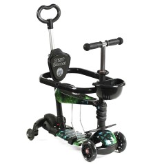 Самокат 5 в 1 Best Scooter, з дод. колесами