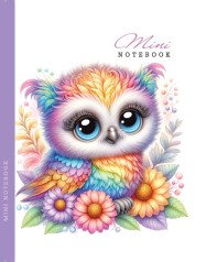 Блокнот, 80г, Інтегральний, 128х165 мм, 48 аркушів, чисті аркуші, Мат.лам. диз.24299