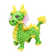 Мягкая игрушка Китайский зеленый дракон 27 см