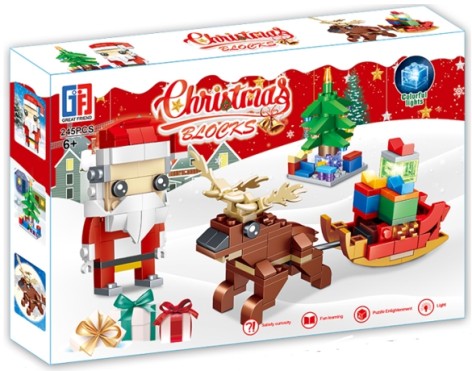 Конструктор 245 деталей 