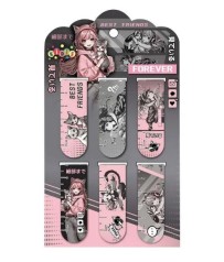 Закладки магнітні Kidis Anime Girls 6шт на планшеті