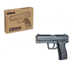 Пистолет мет. шарики, в кор. 24*16*4 см /36/