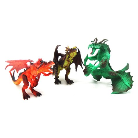 Набор фигурок "Драконы" (3 шт), вид 4