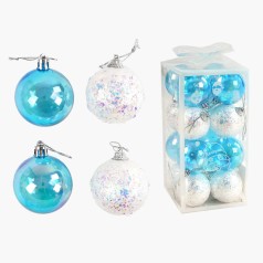 Новорічні ялинкові прикраси A-Toys 16 штук (C67365)