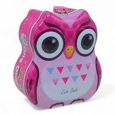 Скарбничка металева із замочком 