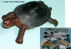 Черепаха гумова 18 см земноводна