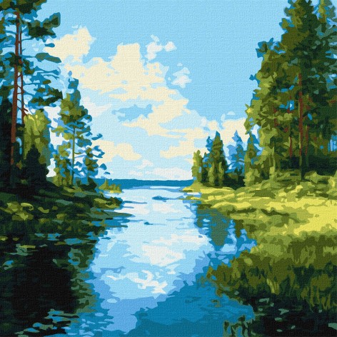 Набор для раскраски по номерам Ideyka 