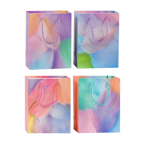 Пакет подарочный 23,5 x 17 см, микс