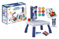 Детский стол для рисования с проектором и мозаикой 23,2*7*18,5 см