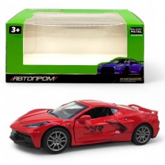 Машина металева "Автопром. Спорт-кар" (червона)