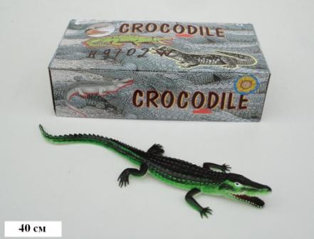 Крокодил Гонконг H9702W гумовий 16