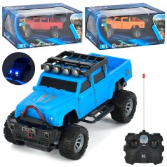 Р/К Джип 20см, свет, на бат-ц, 3 цвета, в кор-це, 26-12,5-12см /18/