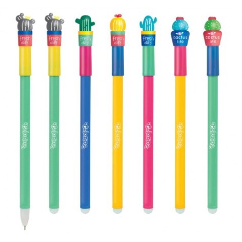 Ручка автоматична пиши-прай 0,5 синя 