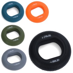 Еспандер кистьовий, 7,5-2см, 5видів(20-30LB, 30-40LB, 40-50LB, 50-60LB, 70-80LB), у п/е /60/