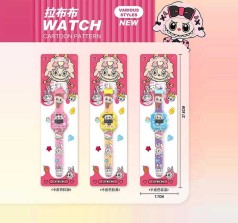 Дитячий електронний годинник Labubu Мікс видів 27x8x2см (720-2)