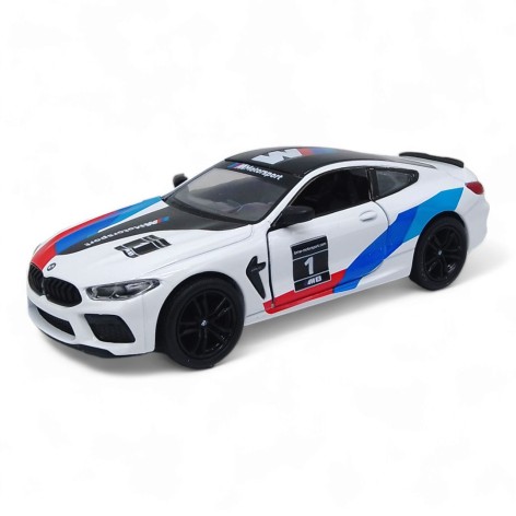 Машинка Kinsmart "BMW M8 Competition Coupe 5", біла